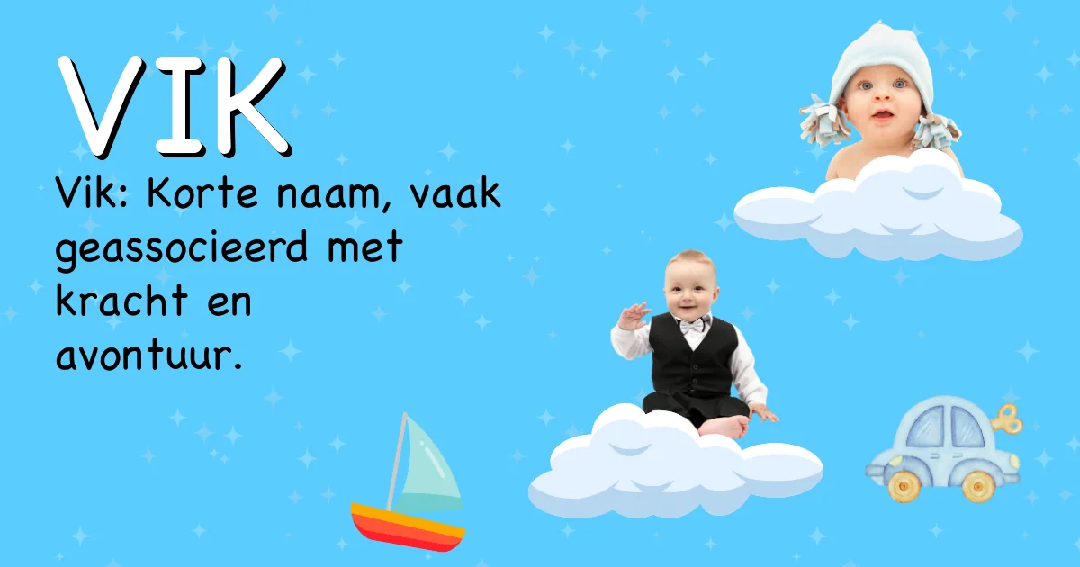 Betekenis van de naam Vik - Ontdek de herkomst en betekenis van deze voornaam