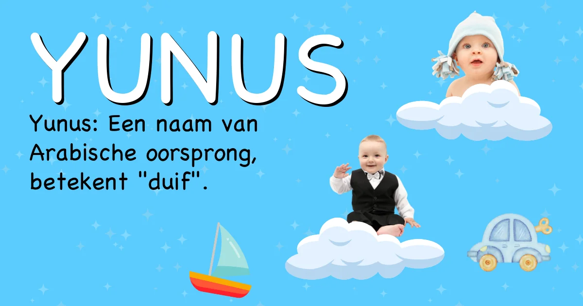 Betekenis van de naam Yunus - Ontdek de herkomst en betekenis van deze voornaam