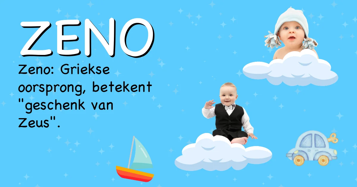 Betekenis van de naam Zeno - Ontdek de herkomst en betekenis van deze voornaam