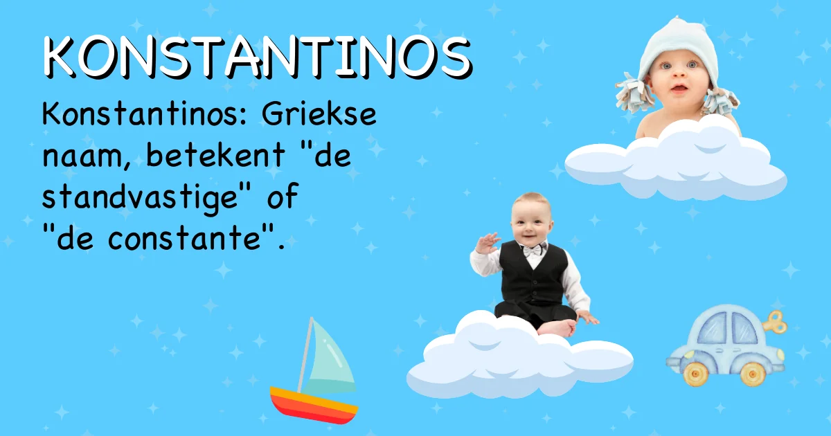 Betekenis van de naam Konstantinos - Ontdek de herkomst en betekenis van deze voornaam