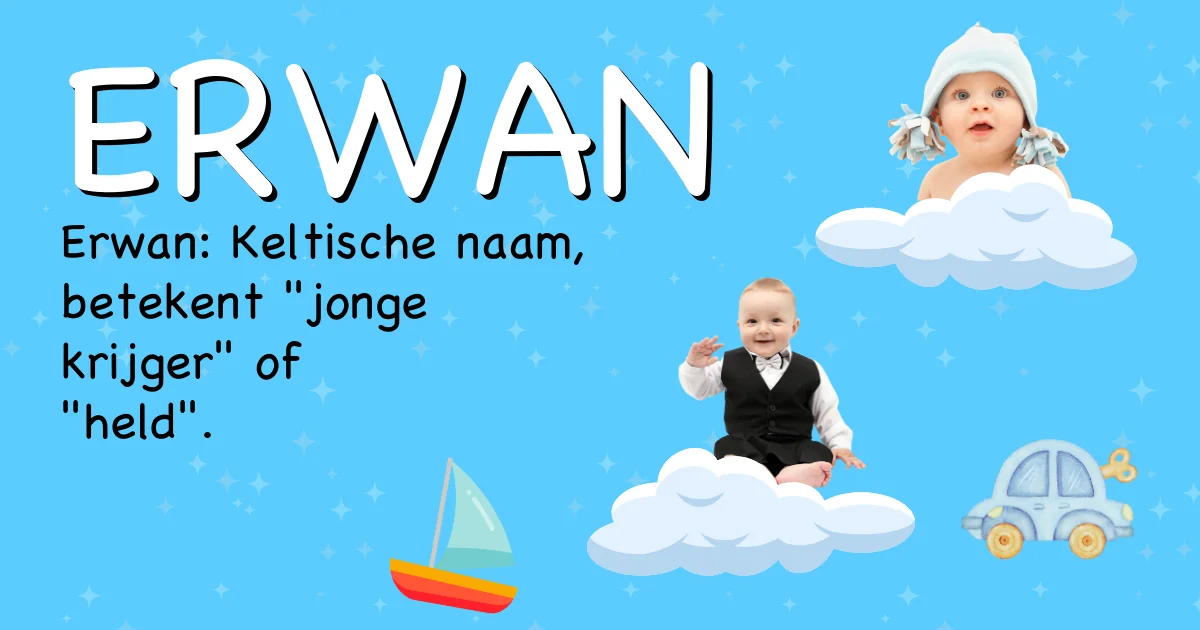 Betekenis van de naam Erwan - Ontdek de herkomst en betekenis van deze voornaam