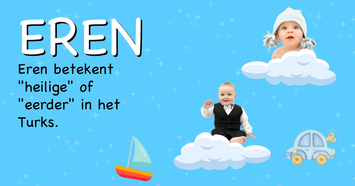 Betekenis van de naam Eren - Ontdek de herkomst en betekenis van deze voornaam
