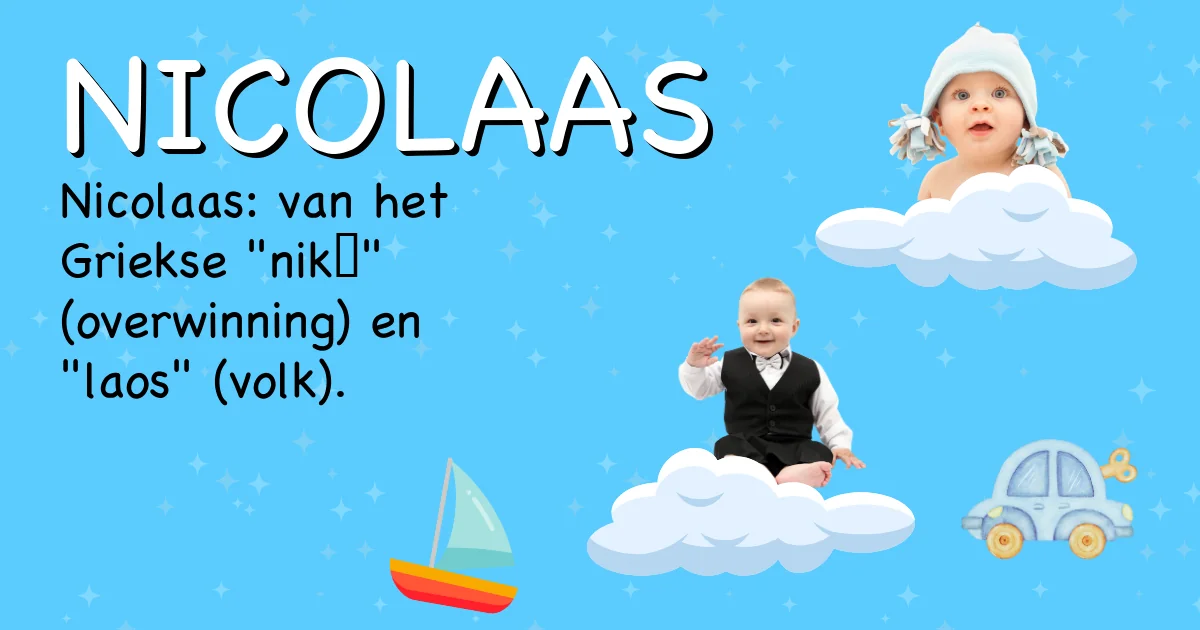 Betekenis van de naam Nicolaas - Ontdek de herkomst en betekenis van deze voornaam