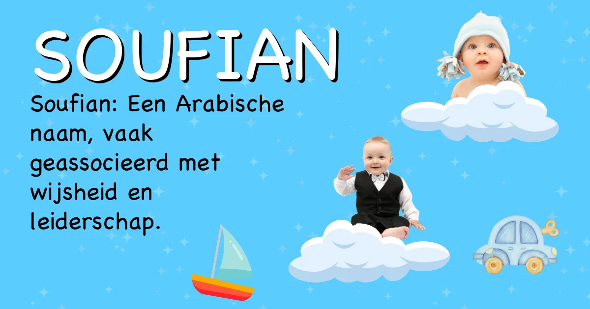 Betekenis van de naam Soufian - Ontdek de herkomst en betekenis van deze voornaam