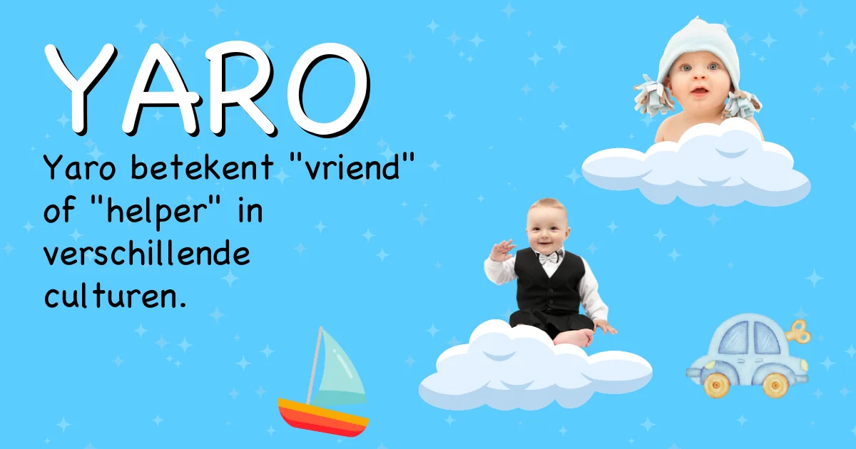 Betekenis van de naam Yaro - Ontdek de herkomst en betekenis van deze voornaam