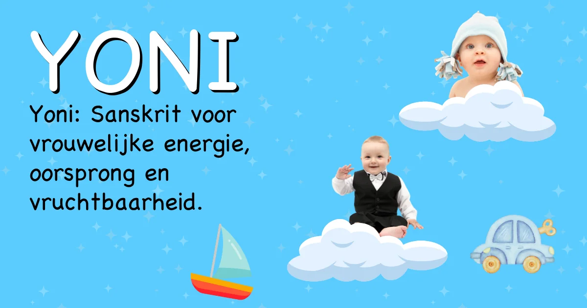 Betekenis van de naam Yoni - Ontdek de herkomst en betekenis van deze voornaam