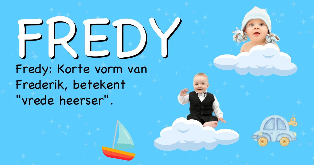 Betekenis van de naam Fredy - Ontdek de herkomst en betekenis van deze voornaam