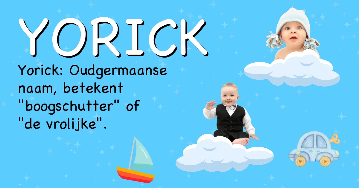 Betekenis van de naam Yorick - Ontdek de herkomst en betekenis van deze voornaam