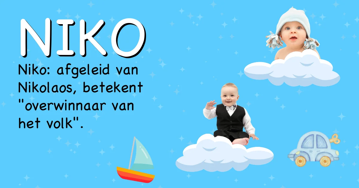 Betekenis van de naam Niko - Ontdek de herkomst en betekenis van deze voornaam
