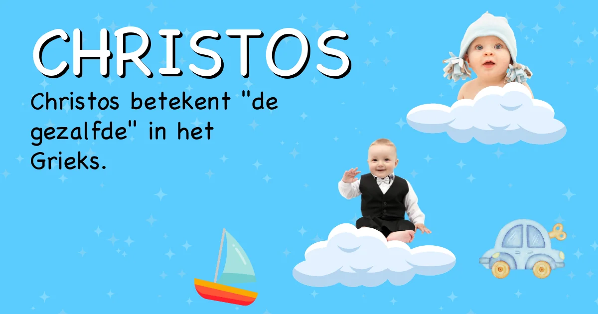 Betekenis van de naam Christos - Ontdek de herkomst en betekenis van deze voornaam