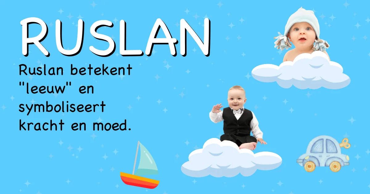 Betekenis van de naam Ruslan - Ontdek de herkomst en betekenis van deze voornaam
