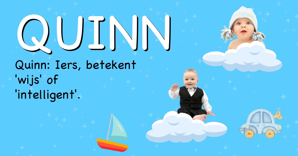 Betekenis van de naam Quinn - Ontdek de herkomst en betekenis van deze voornaam