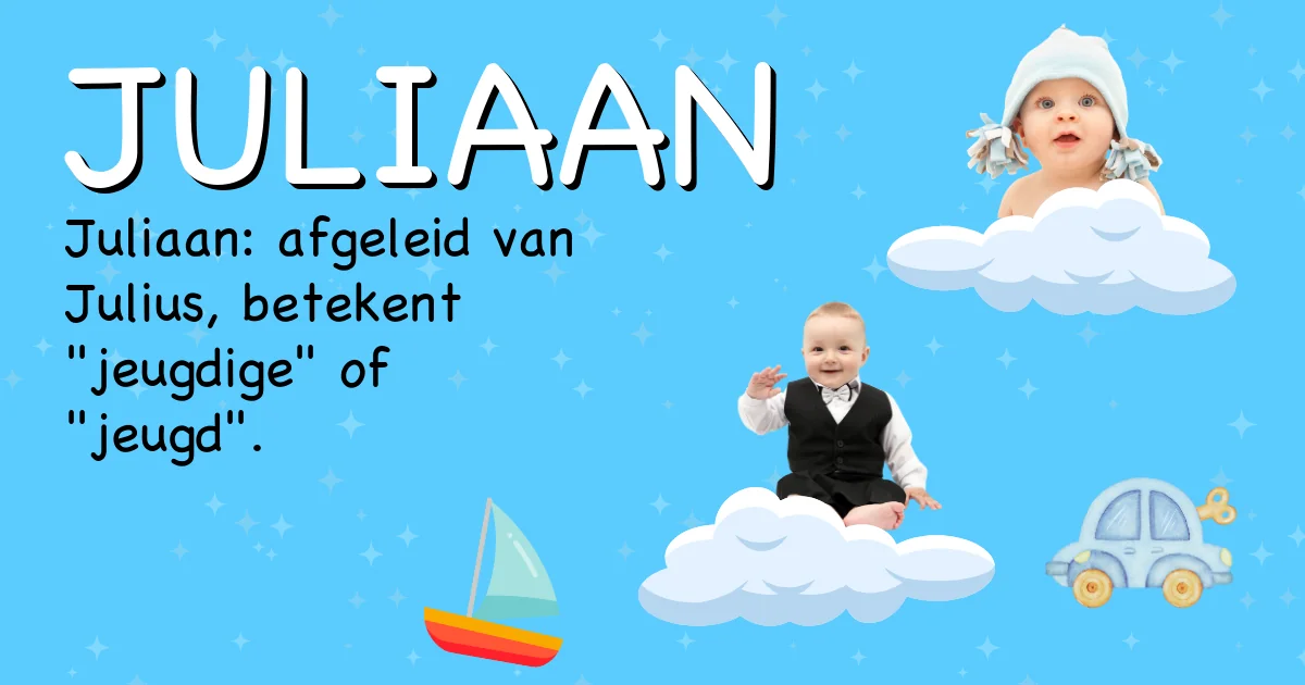 Betekenis van de naam Juliaan - Ontdek de herkomst en betekenis van deze voornaam