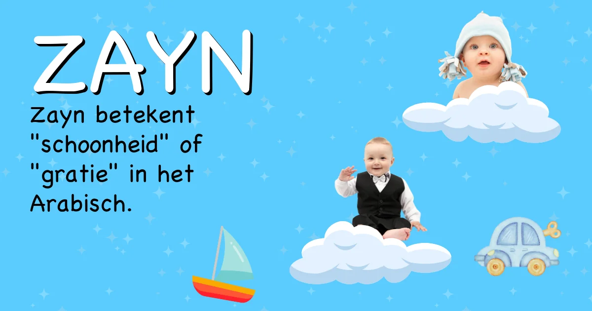 Betekenis van de naam Zayn - Ontdek de herkomst en betekenis van deze voornaam