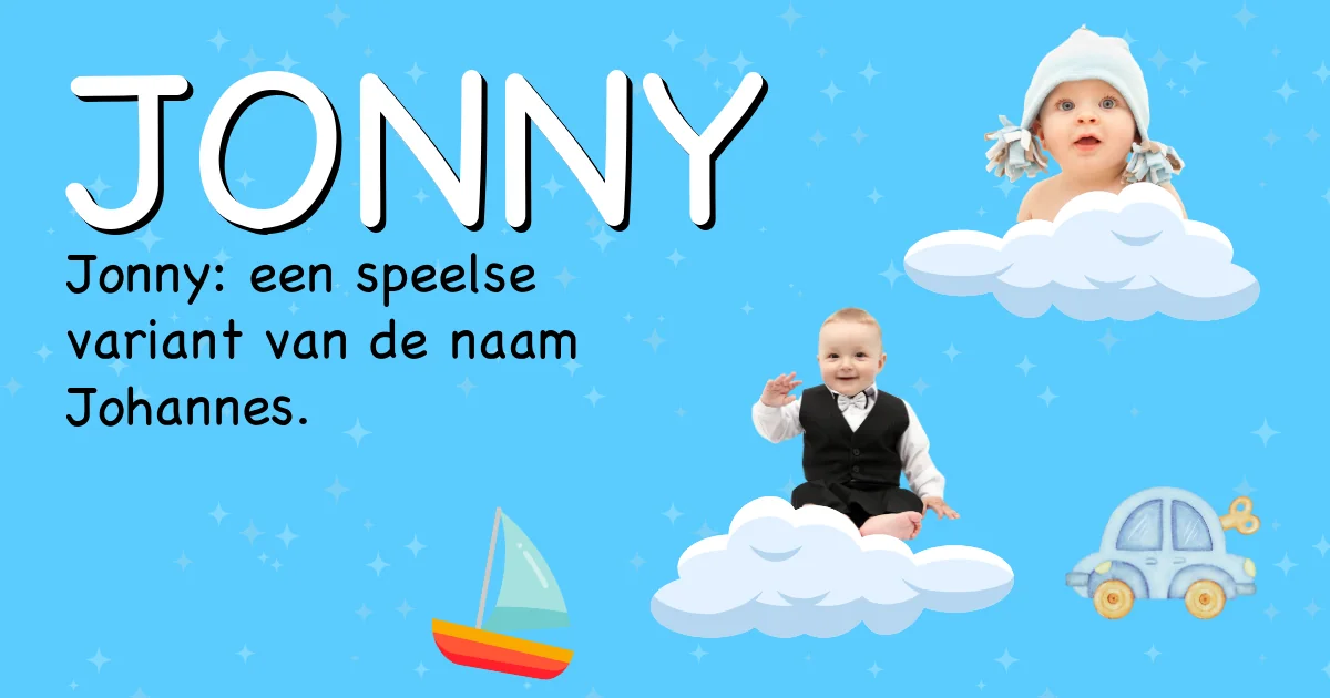 Betekenis van de naam Jonny - Ontdek de herkomst en betekenis van deze voornaam