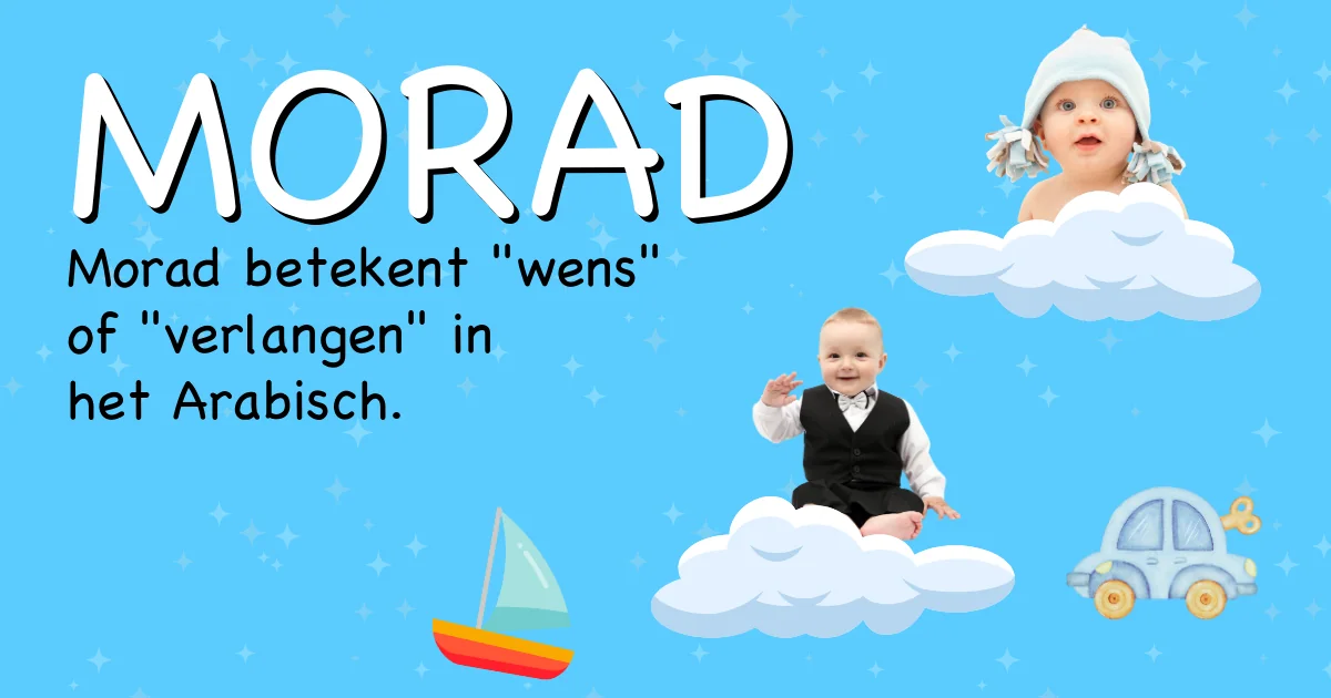 Betekenis van de naam Morad - Ontdek de herkomst en betekenis van deze voornaam