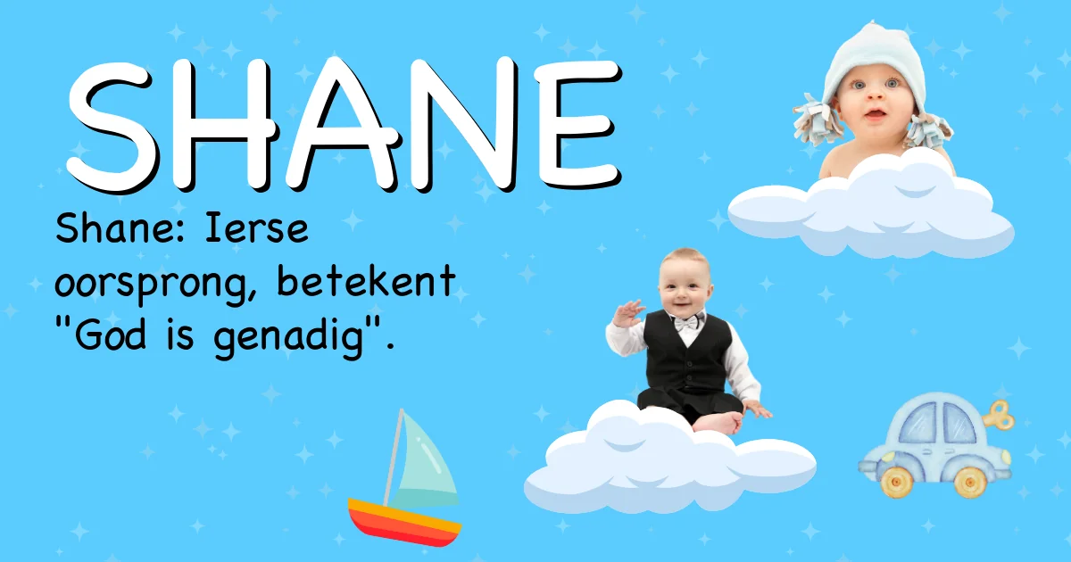 Betekenis van de naam Shane - Ontdek de herkomst en betekenis van deze voornaam