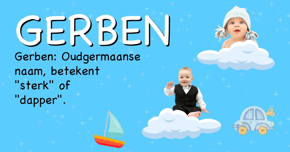 Betekenis van de naam Gerben - Ontdek de herkomst en betekenis van deze voornaam