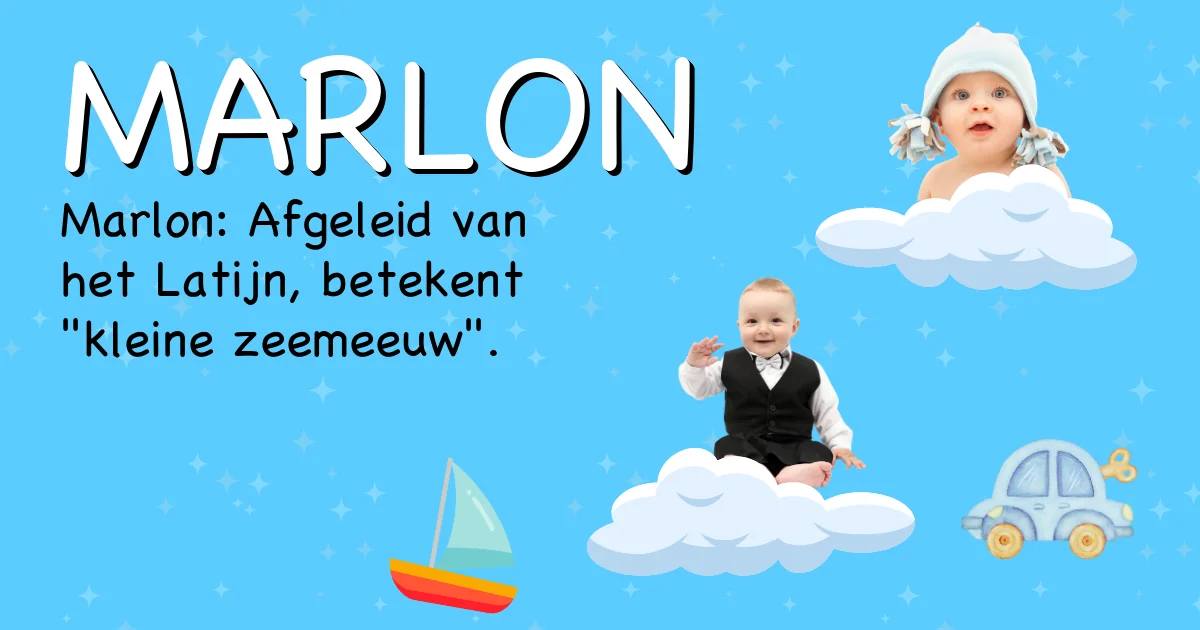 Betekenis van de naam Marlon - Ontdek de herkomst en betekenis van deze voornaam