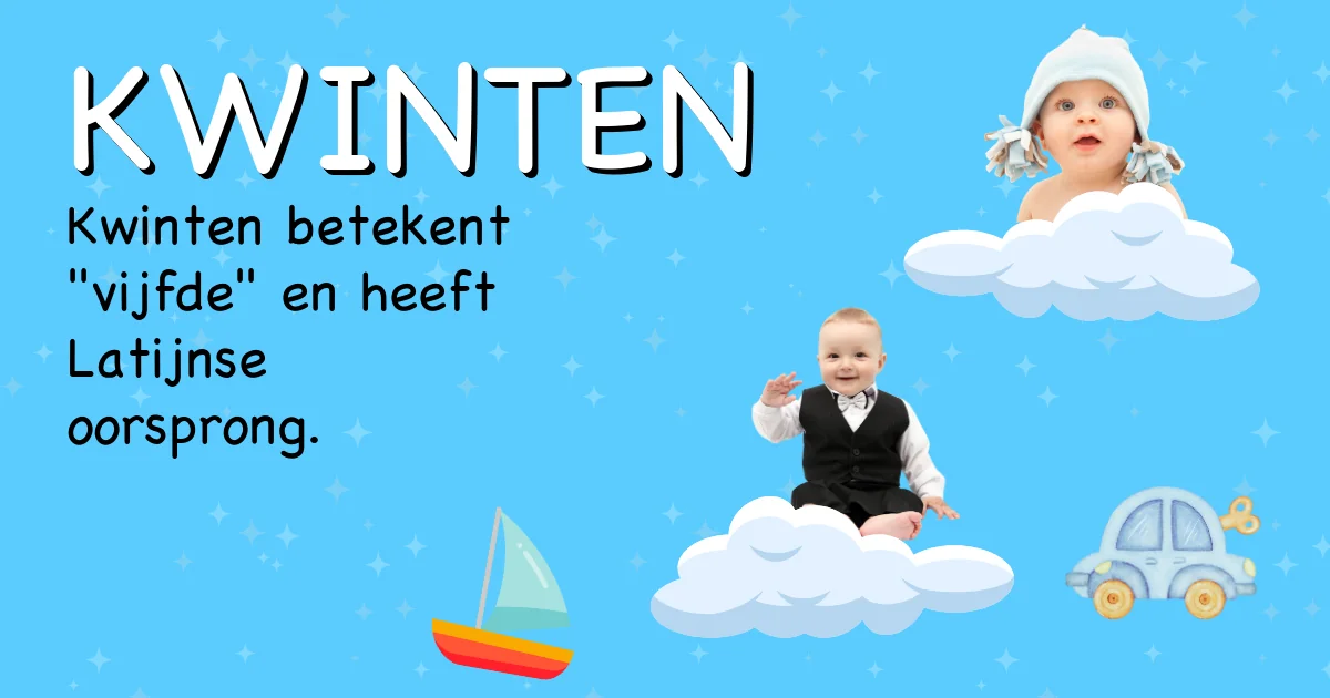 Betekenis van de naam Kwinten - Ontdek de herkomst en betekenis van deze voornaam