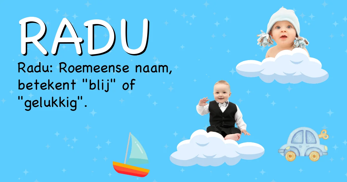 Betekenis van de naam Radu - Ontdek de herkomst en betekenis van deze voornaam