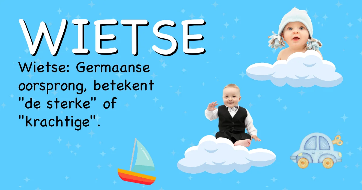 Betekenis van de naam Wietse - Ontdek de herkomst en betekenis van deze voornaam