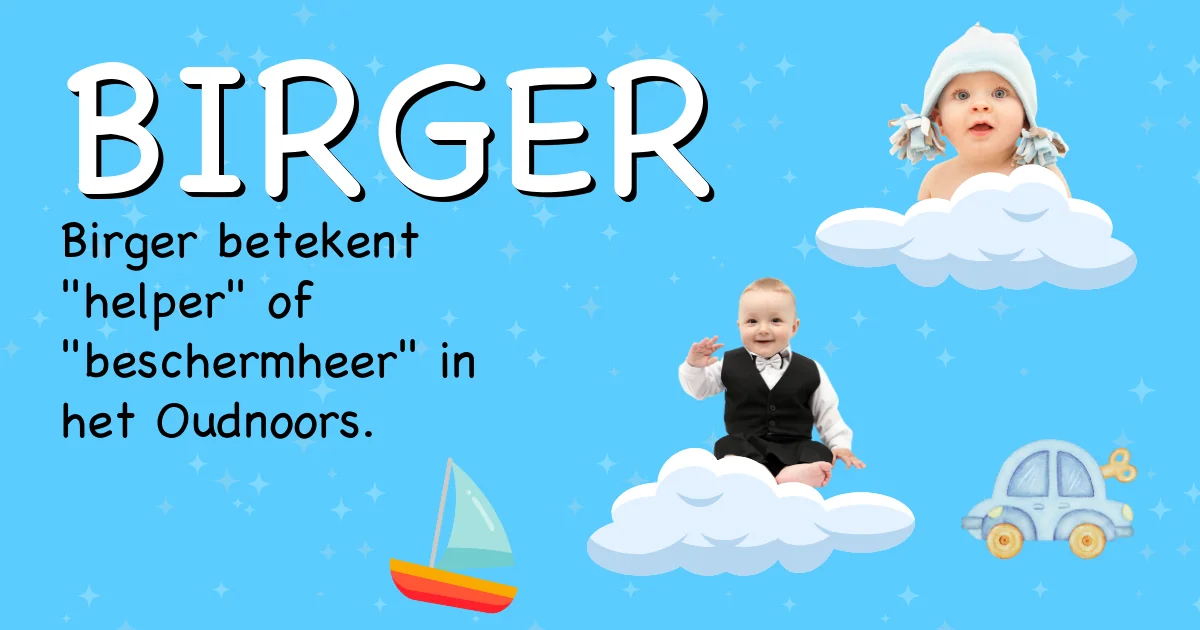 Betekenis van de naam Birger - Ontdek de herkomst en betekenis van deze voornaam
