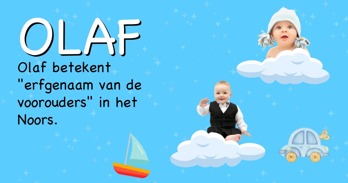 Betekenis van de naam Olaf - Ontdek de herkomst en betekenis van deze voornaam