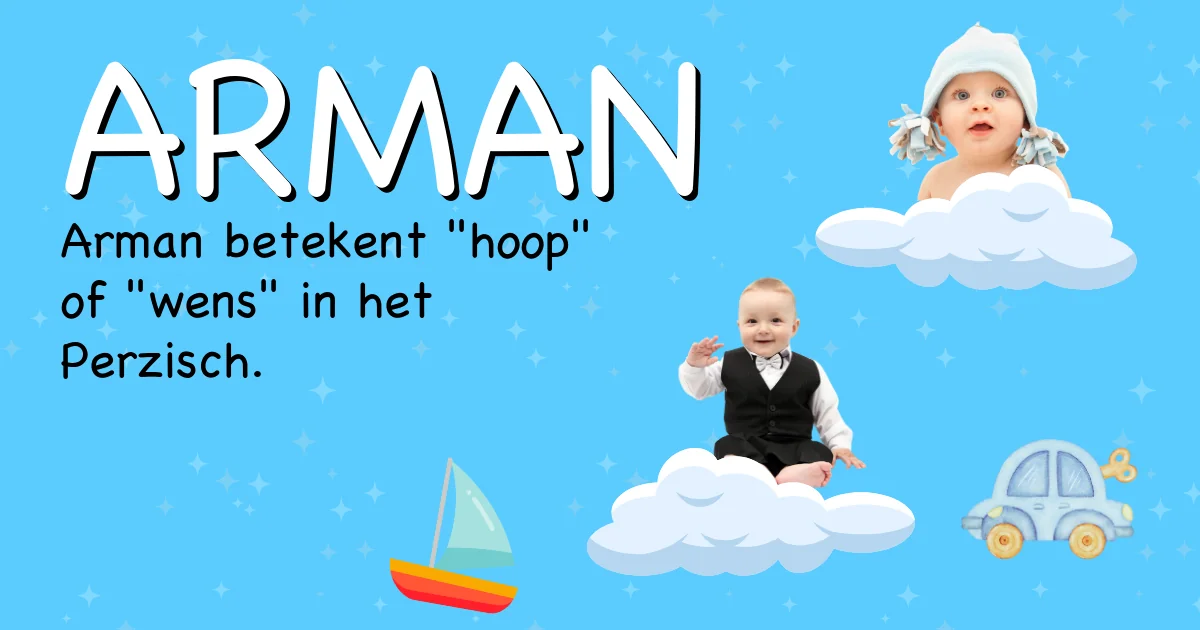 Betekenis van de naam Arman - Ontdek de herkomst en betekenis van deze voornaam