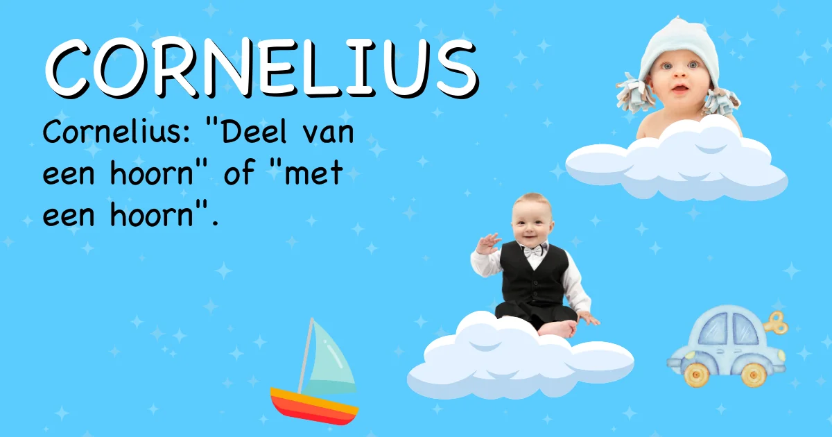 Betekenis van de naam Cornelius - Ontdek de herkomst en betekenis van deze voornaam