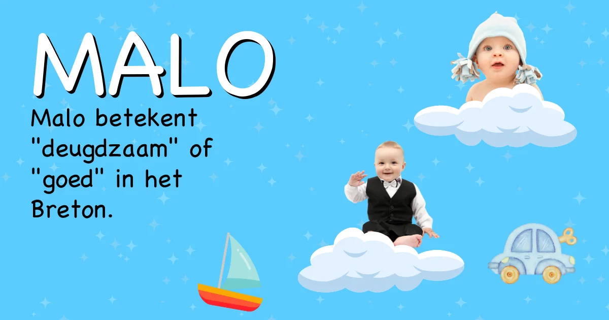 Betekenis van de naam Malo - Ontdek de herkomst en betekenis van deze voornaam