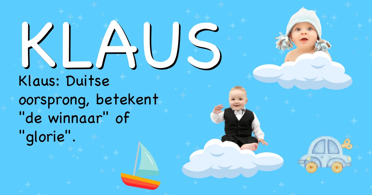 Betekenis van de naam Klaus - Ontdek de herkomst en betekenis van deze voornaam