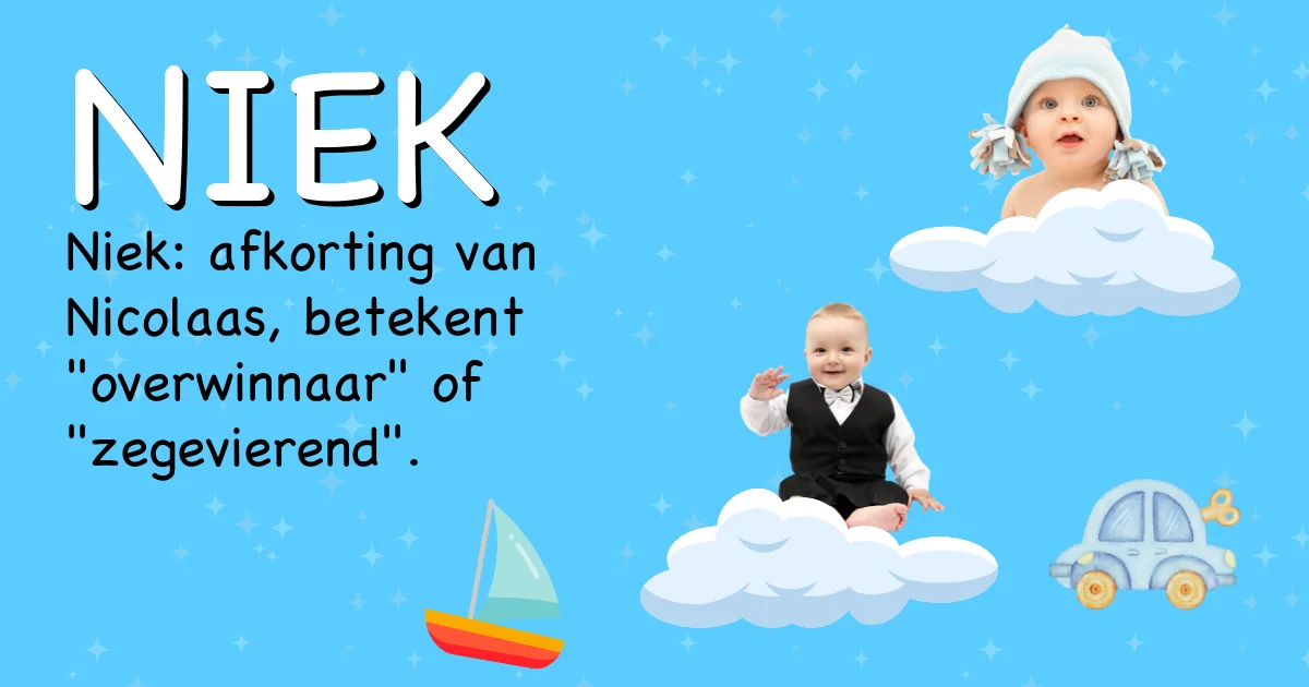 Betekenis van de naam Niek - Ontdek de herkomst en betekenis van deze voornaam