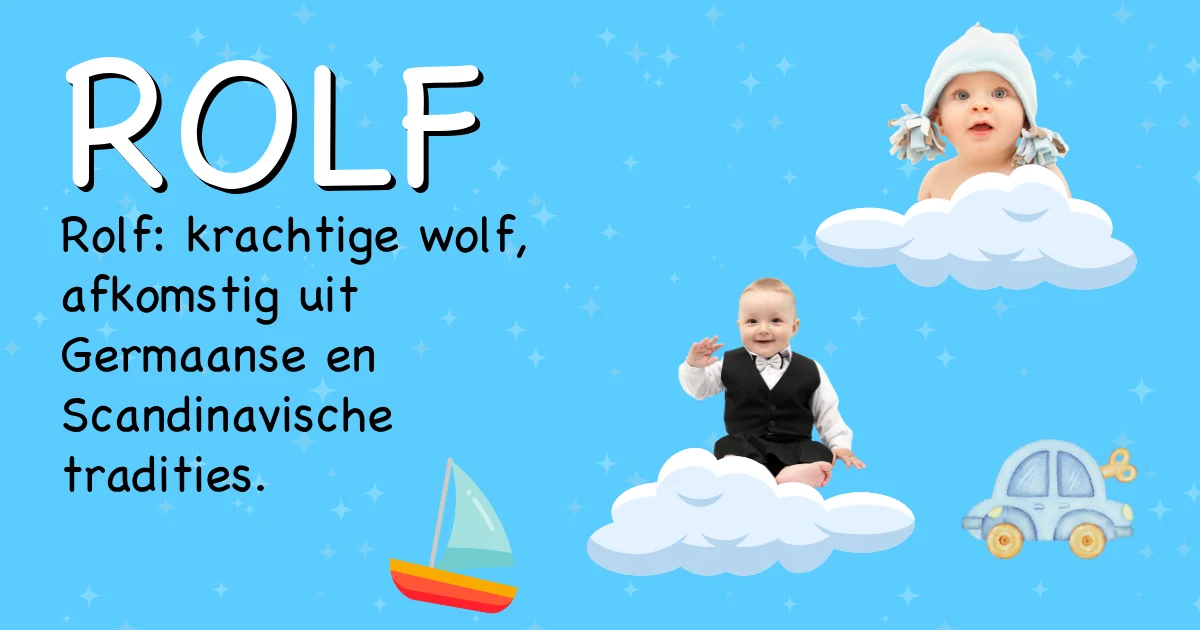 Betekenis van de naam Rolf - Ontdek de herkomst en betekenis van deze voornaam
