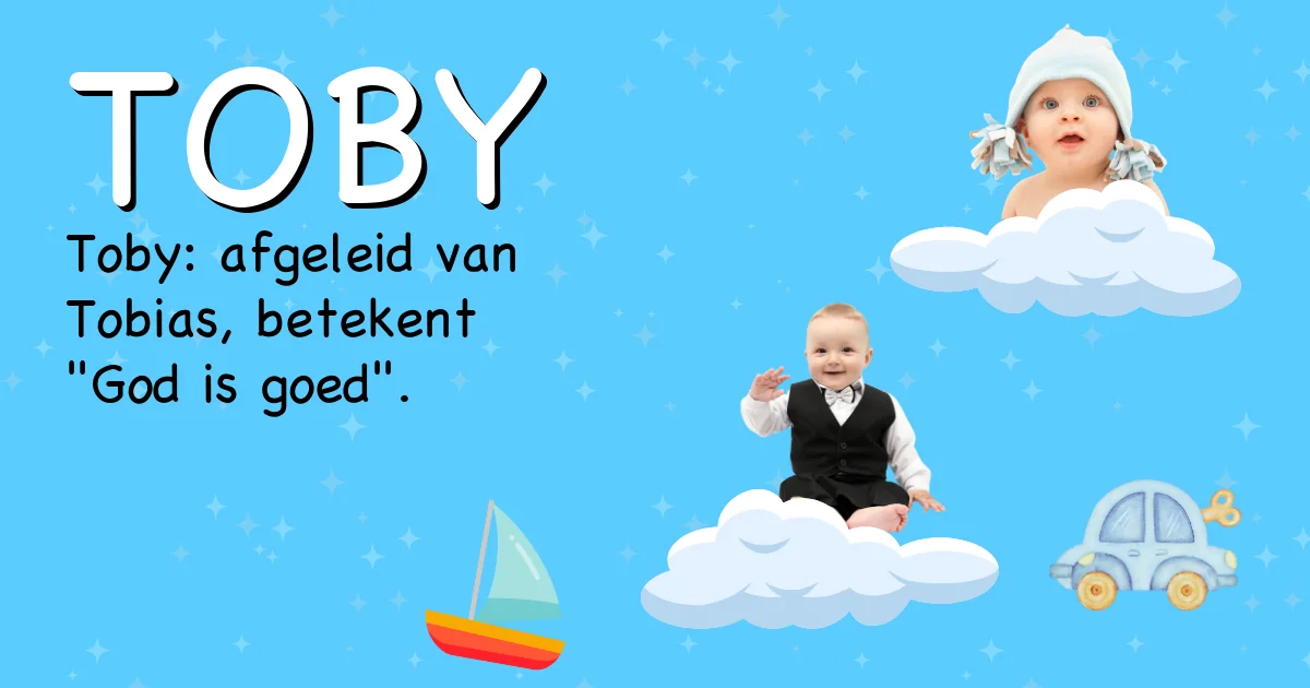 Betekenis van de naam Toby - Ontdek de herkomst en betekenis van deze voornaam