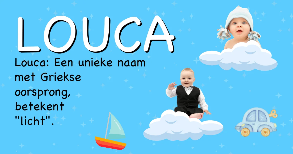 Betekenis van de naam Louca - Ontdek de herkomst en betekenis van deze voornaam