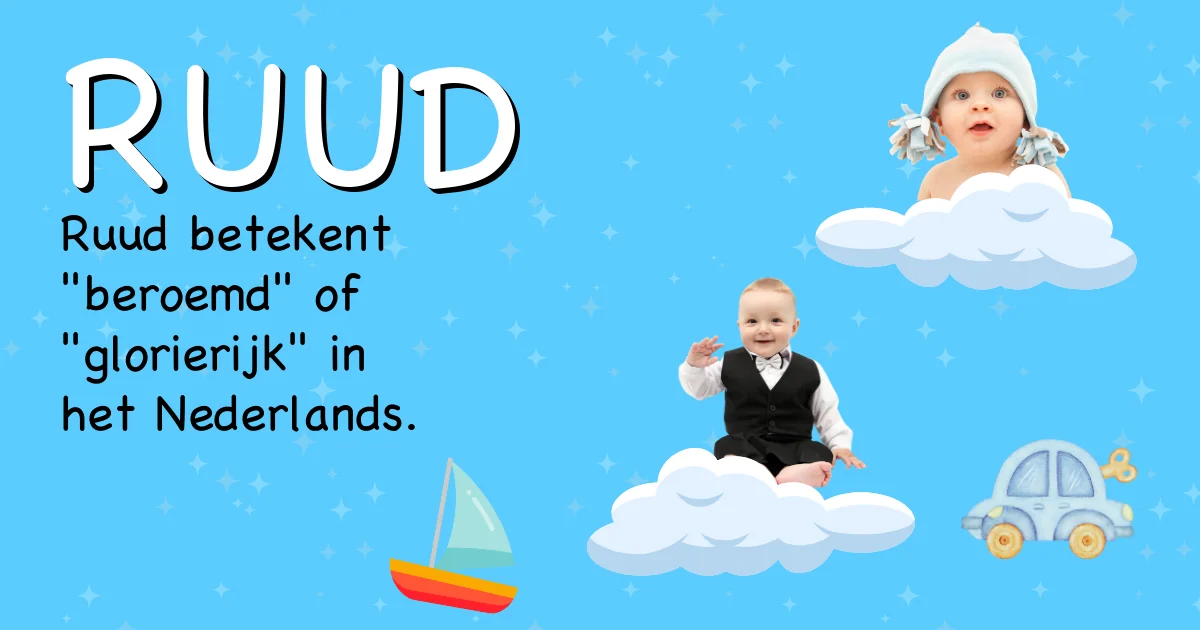 Betekenis van de naam Ruud - Ontdek de herkomst en betekenis van deze voornaam