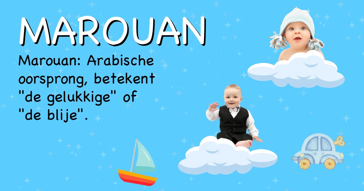 Betekenis van de naam Marouan - Ontdek de herkomst en betekenis van deze voornaam