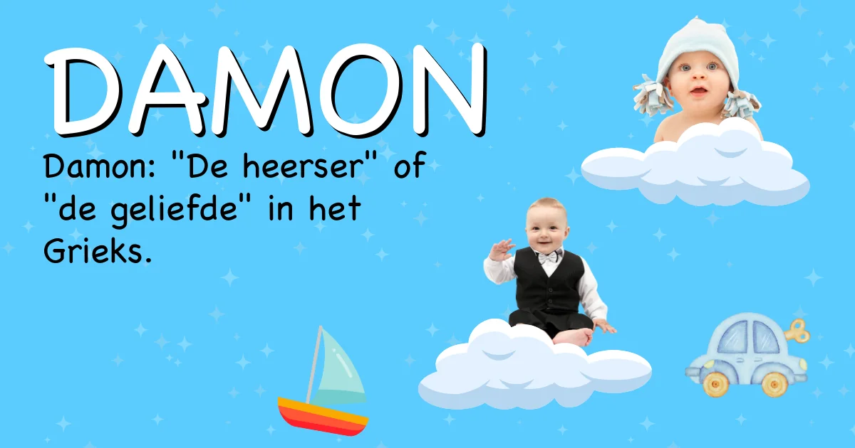 Betekenis van de naam Damon - Ontdek de herkomst en betekenis van deze voornaam