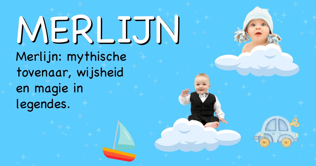 Betekenis van de naam Merlijn - Ontdek de herkomst en betekenis van deze voornaam