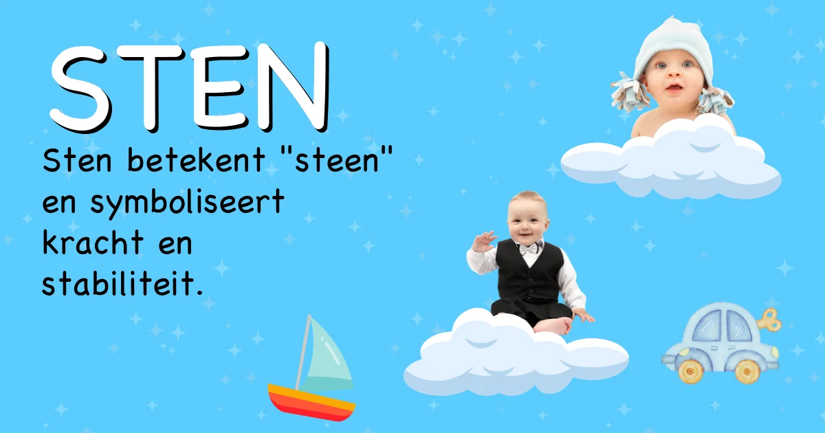 Betekenis van de naam Sten - Ontdek de herkomst en betekenis van deze voornaam
