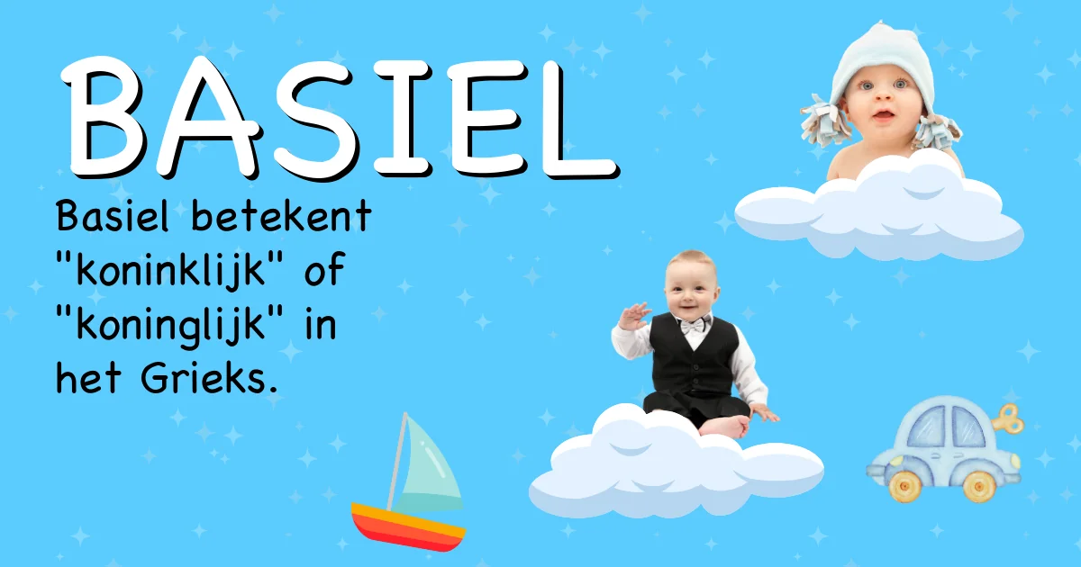 Betekenis van de naam Basiel - Ontdek de herkomst en betekenis van deze voornaam