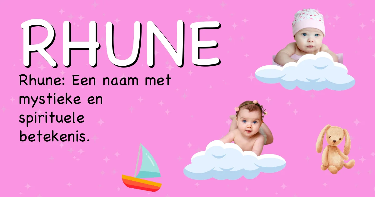 Betekenis van de naam Rhune - Ontdek de herkomst en betekenis van deze voornaam