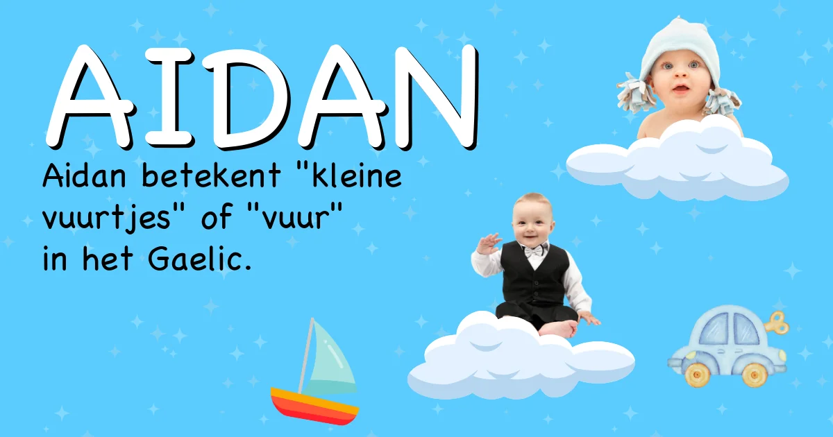 Betekenis van de naam Aidan - Ontdek de herkomst en betekenis van deze voornaam