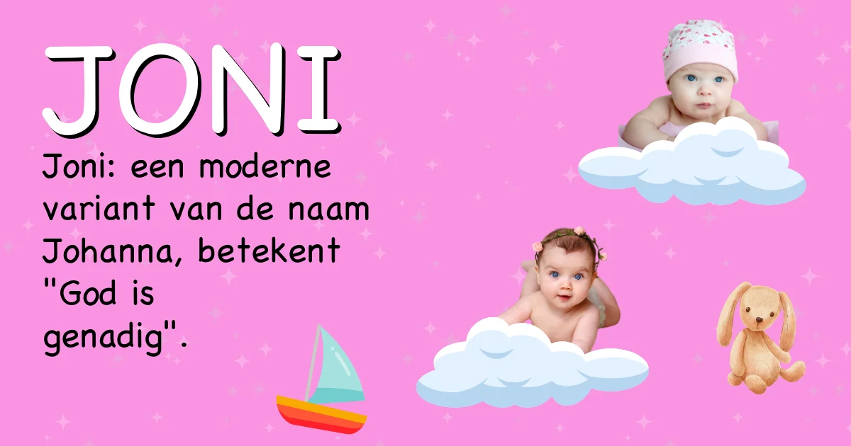 Betekenis van de naam Joni - Ontdek de herkomst en betekenis van deze voornaam