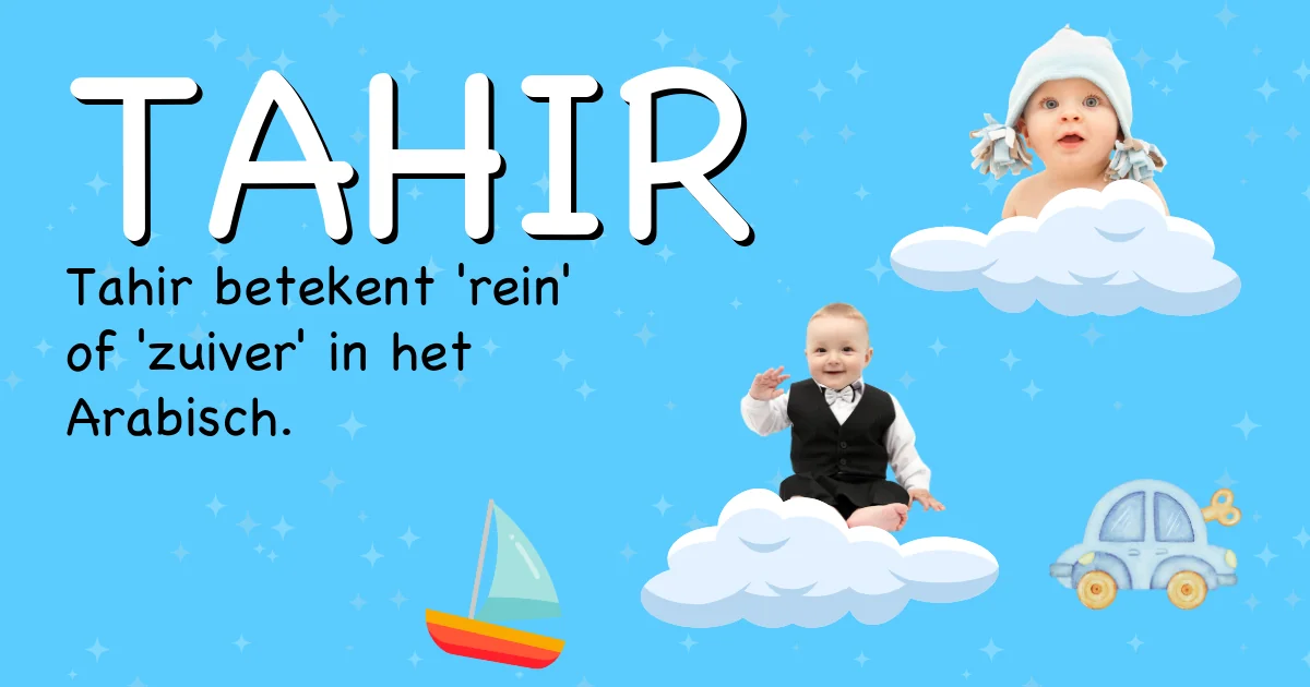 Betekenis van de naam Tahir - Ontdek de herkomst en betekenis van deze voornaam