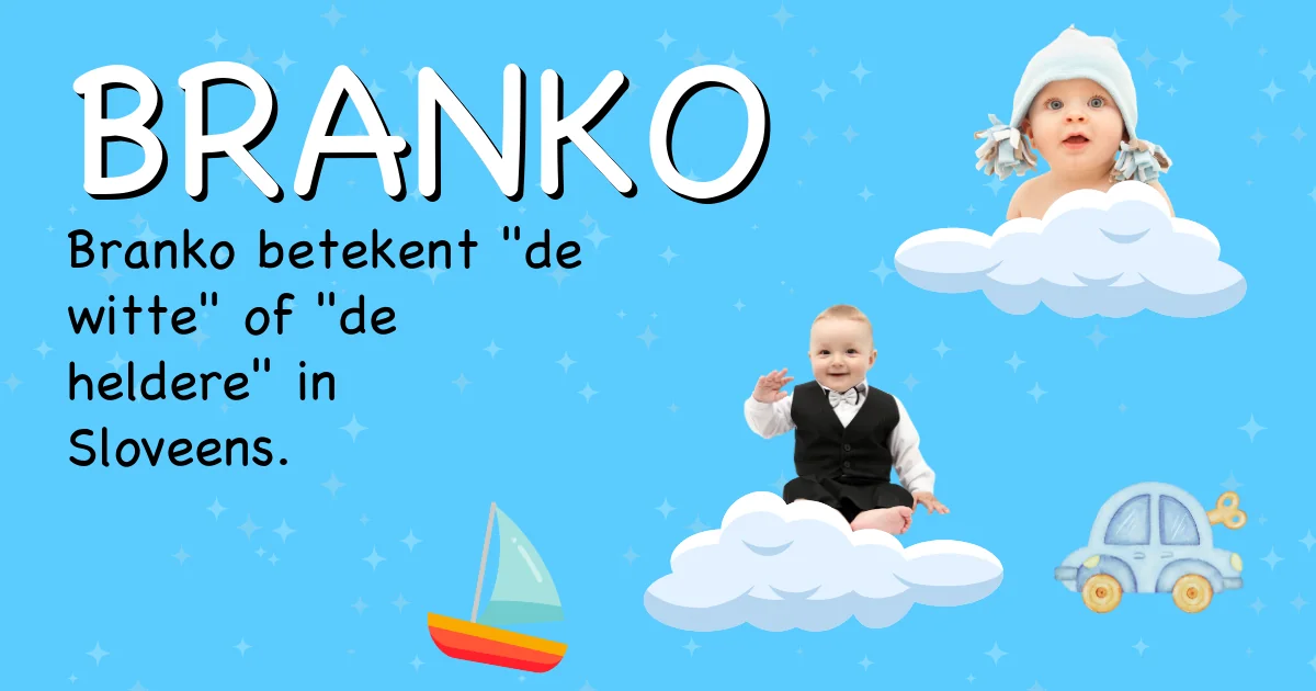 Betekenis van de naam Branko - Ontdek de herkomst en betekenis van deze voornaam
