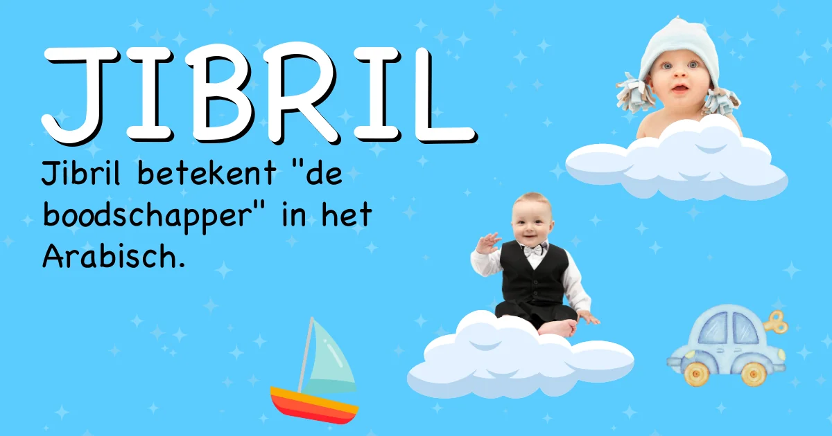 Betekenis van de naam Jibril - Ontdek de herkomst en betekenis van deze voornaam