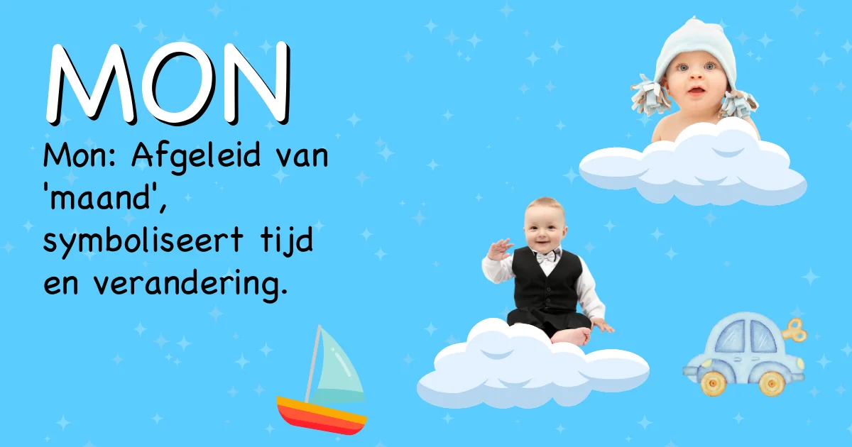 Betekenis van de naam Mon - Ontdek de herkomst en betekenis van deze voornaam