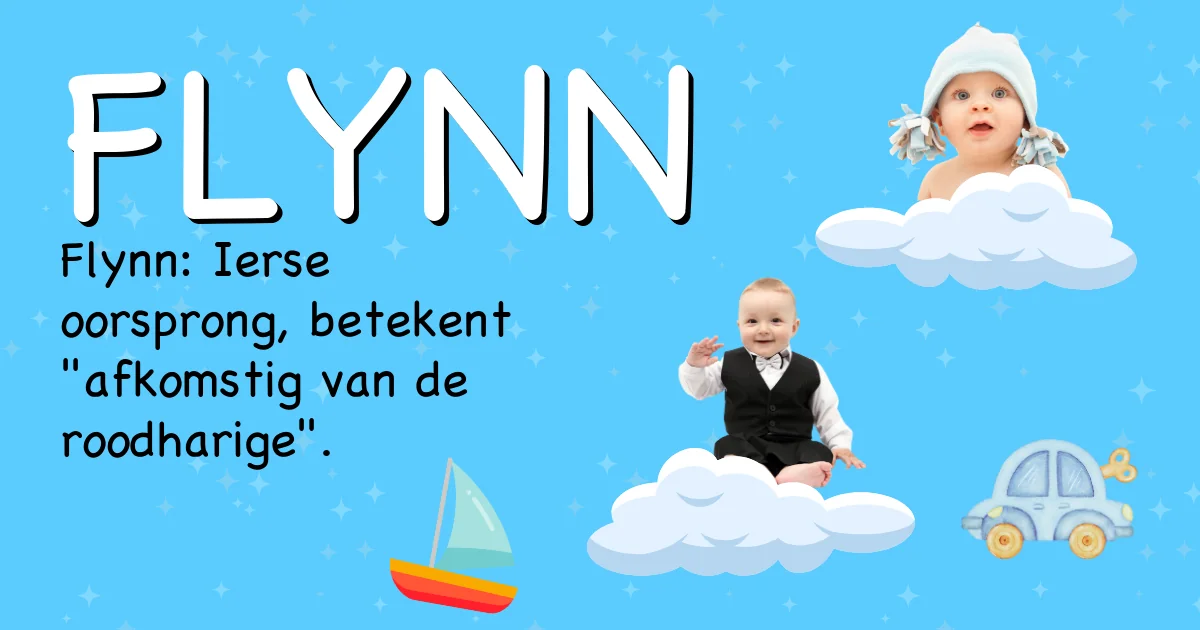 Betekenis van de naam Flynn - Ontdek de herkomst en betekenis van deze voornaam